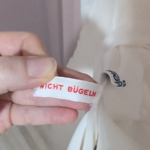 Ivory Slip Dress with Delicate Lace Trim - Picture 4 of 7